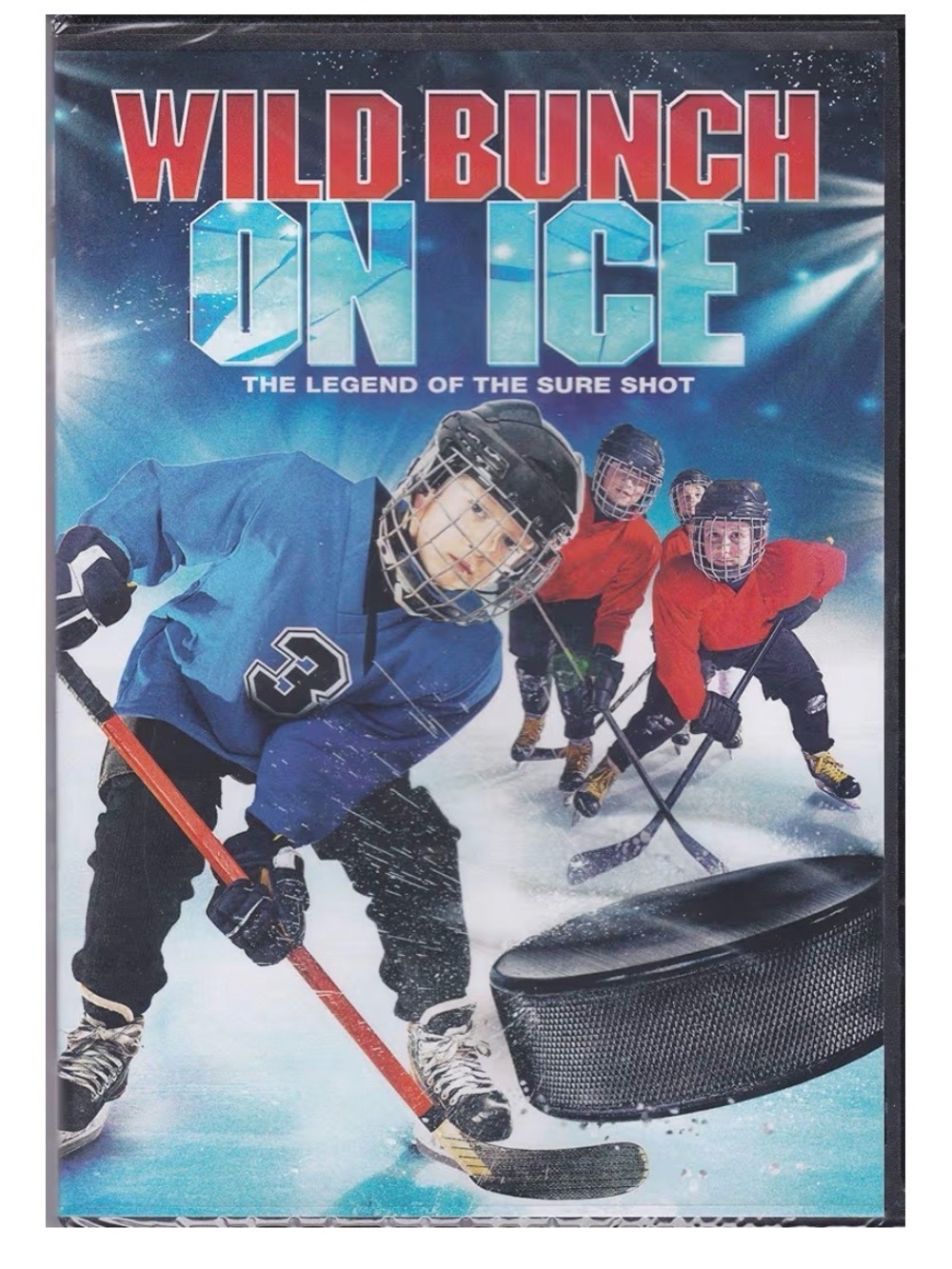 NWT On Ice Hockey Game DVD - Blue & Red
